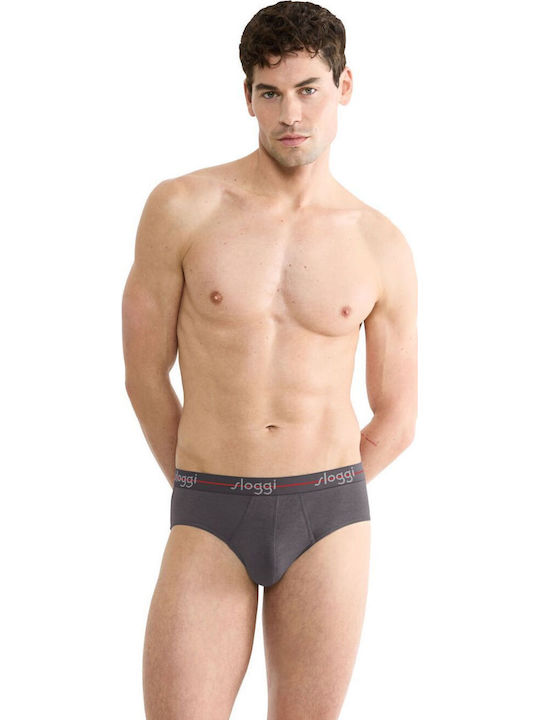 Start Midi Men's Slips Grey Combo 2Pack