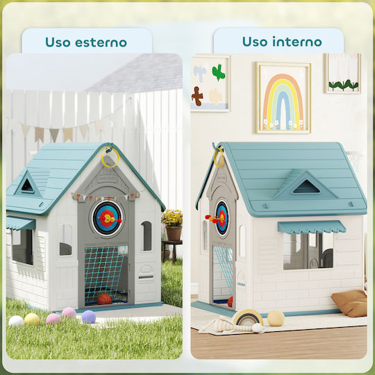 Aiyaplay Căsuță De Joacă Pentru Copii Multifuncțională Multicoloră 132x118x124cm