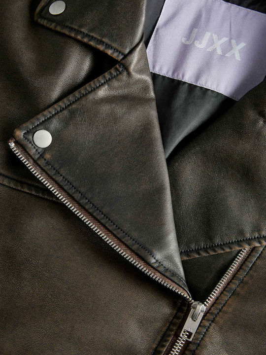 Γυναικείο Biker Jacket Brown