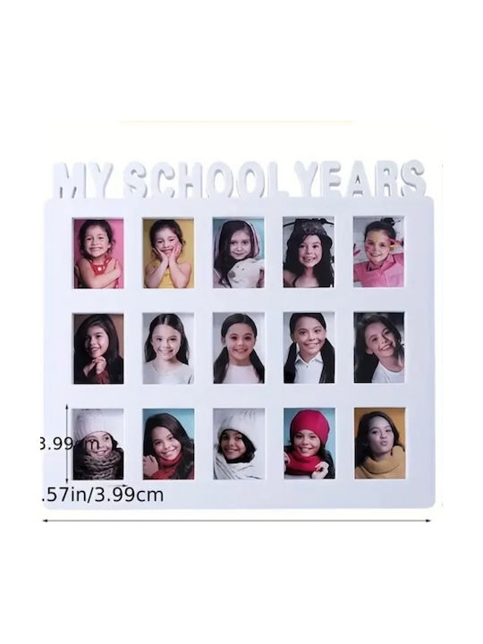 “my School Years” Kinder Fotorahmen Weiß