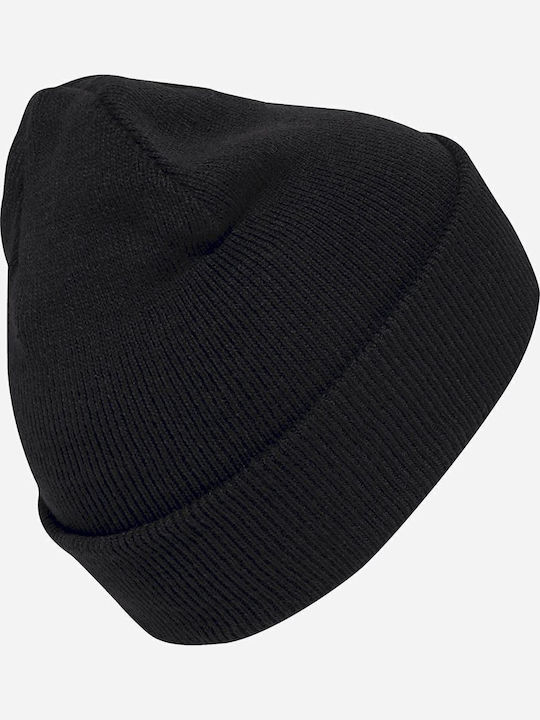Beanie Ανδρικός Σκούφος Πλεκτός σε Μαύρο χρώμα