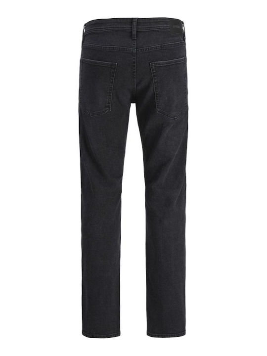 Men's Jeans Pants with Loose Tapered Fit Black