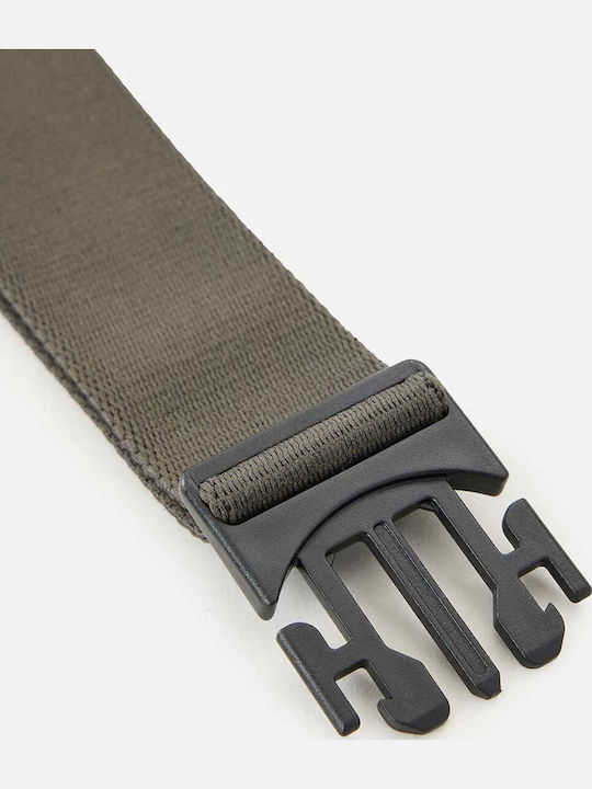 Elastică Curea Bărbați Din material textil Curea de webbing cu două fețe Bej