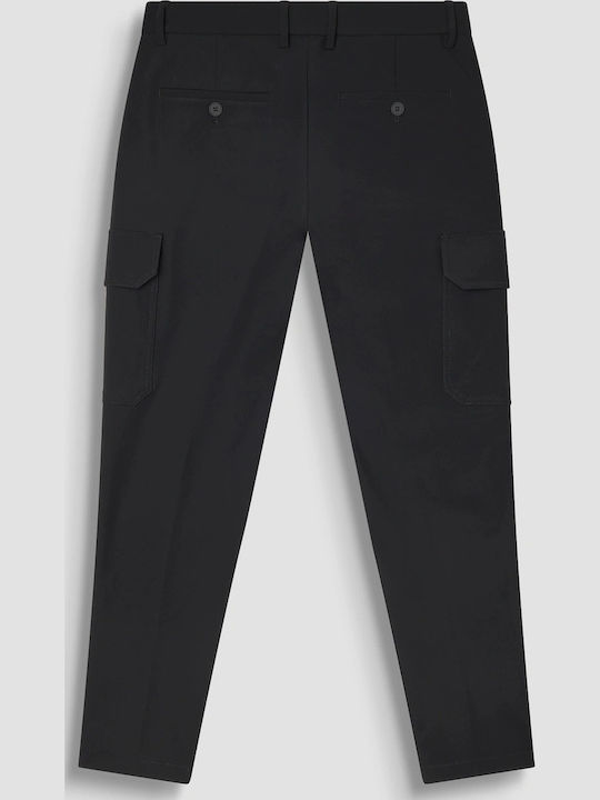 Herrenhosen Elastisches Schwarz