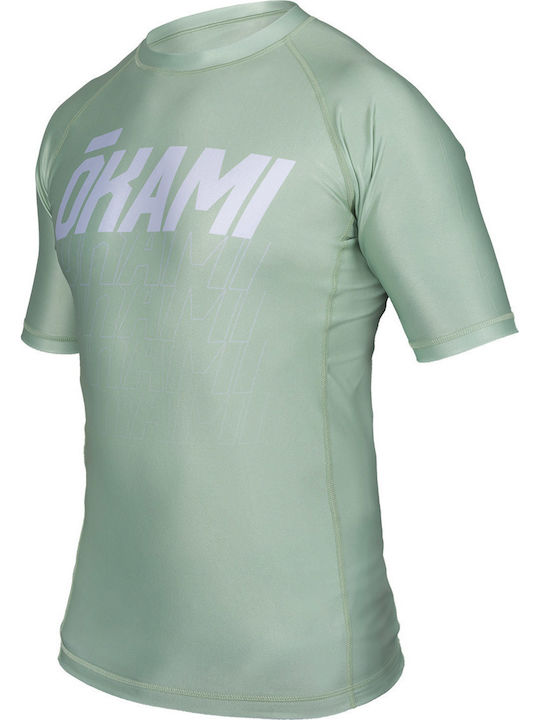 Okami Ανδρική Κοντομάνικη Μπλούζα ORS138 για Jiu-Jitsu / MMA / Kickboxing Πράσινη Okami Ανδρική Κοντομάνικη Μπλούζα ORS138 για Jiu-Jitsu / MMA / Kickboxing Πράσινη
