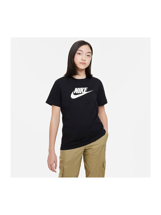 Kids' T-shirt Black Sportswear