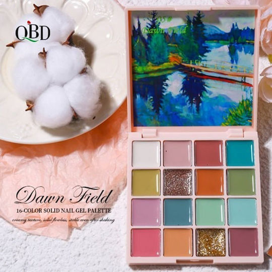 QBD 16 Colors Nail Gel