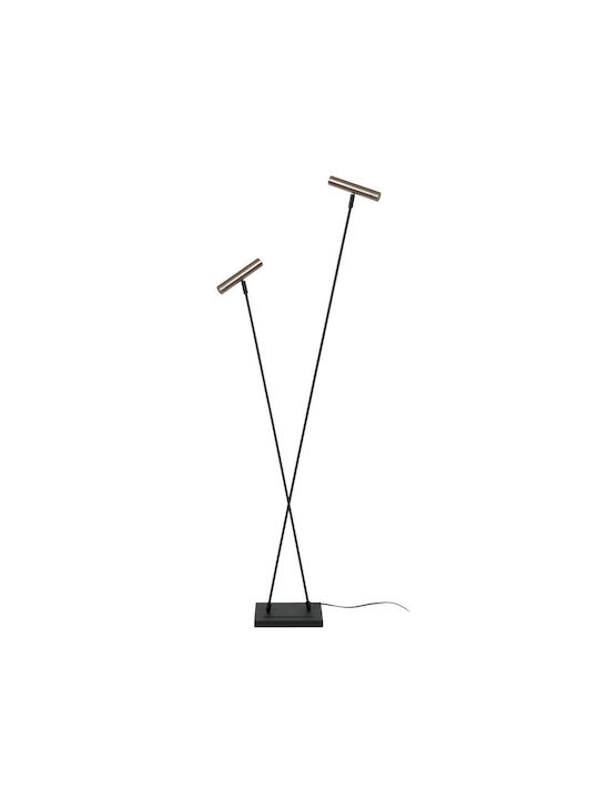 Lucide Lightning Duarte Floor Lamp with Socket for Bulb G9 Gray
