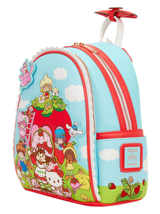 Funko Mini Kids Bag Shoulder Bag Red 26.6cmx22.8cmx11.4cmcm Sanrio Strawberry Shortcake Mini