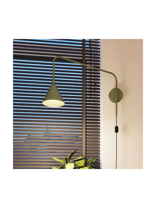 Sollux Classic Lamp Wall with Socket E14 Green 10cm