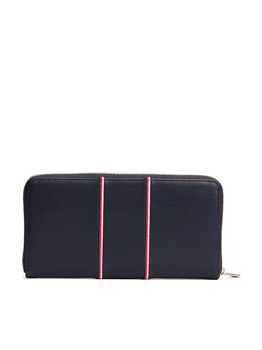 Tommy Hilfiger Icon Μεγάλο Γυναικείο Πορτοφόλι Μπλε
