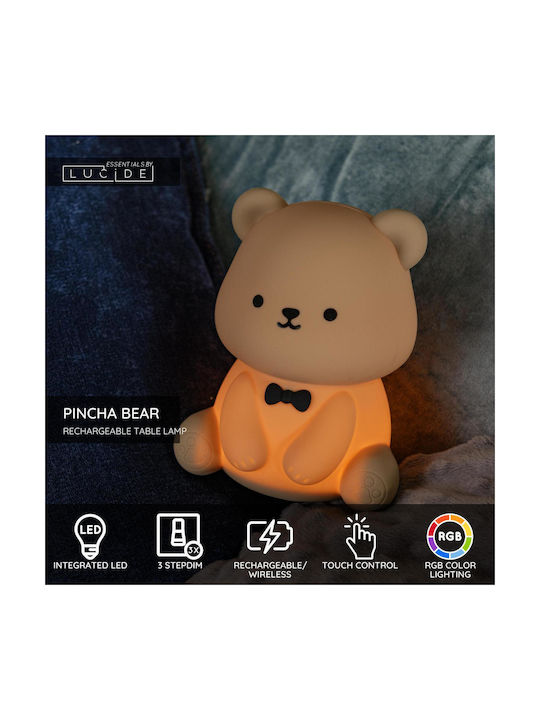 Lucide Lightning Pincha Decorative Lamp Brown