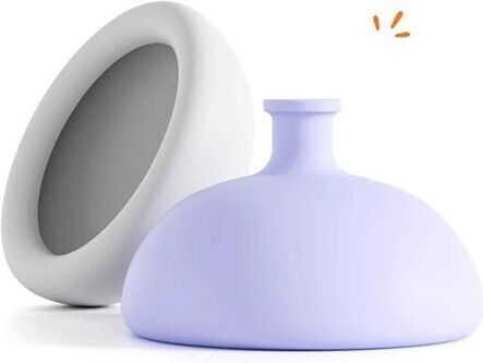 Dispozitiv Terapeutic de Scuipat Flippy Cupă de Terapie Toracică Dispozitiv pentru Eructații Adulți Copii 10 X 6.5 Cm Silicon Transparent