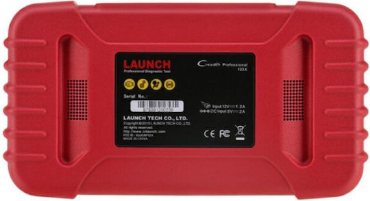 Launch Fahrzeugdiagnosewerkzeug OBD 2 mit mit Kabel Kompatibel mit Android