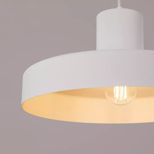 Sollux Pendant Light White with Socket E27