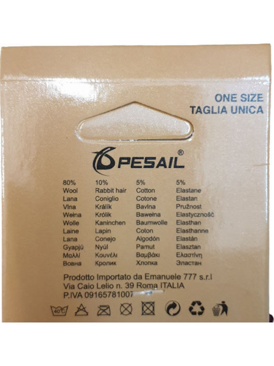 Șosete cu Model Beige-brown 1Pachet