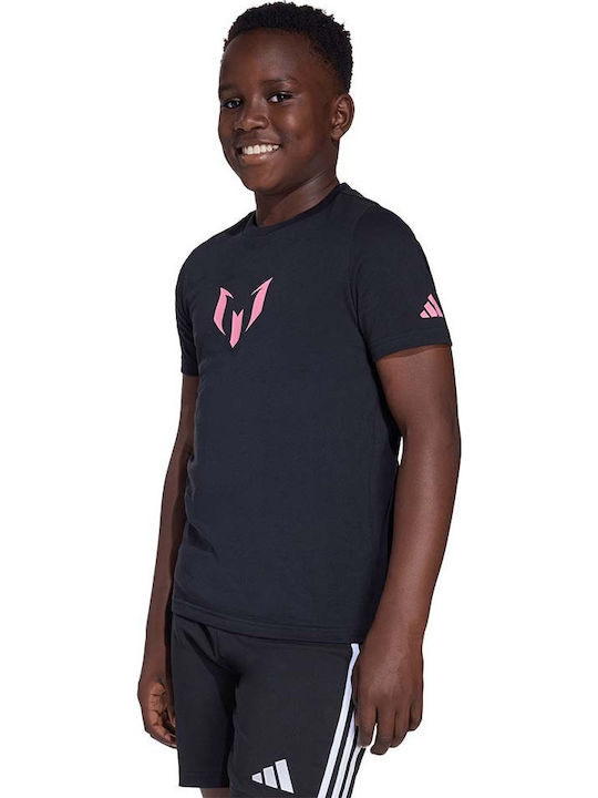 Kids' T-shirt Black Messi
