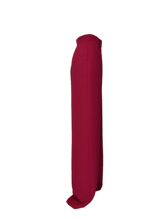 Γυναικεία Ψηλόμεση Ζιπ Κιλότ Fuchsia
