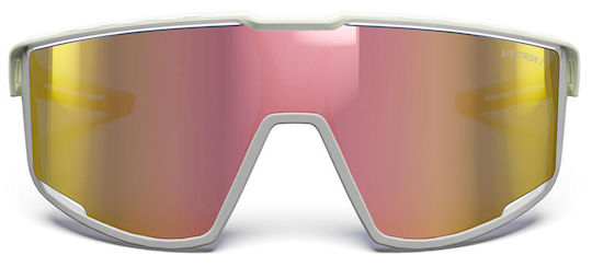 Julbo Cycling Glasses with Brown Frame and Mirror Lenses