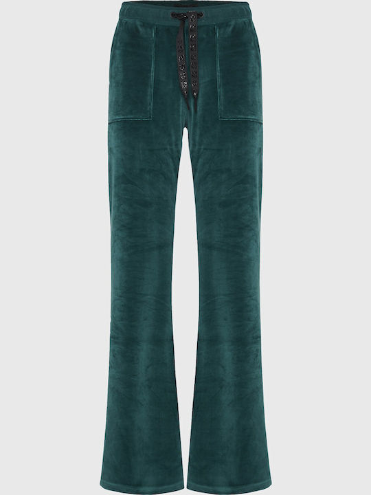 Sweatpants Velvet Green