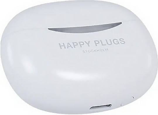 Happy Plugs Joy Pro In-ear Bluetooth Handsfree Ακουστικά Λευκά