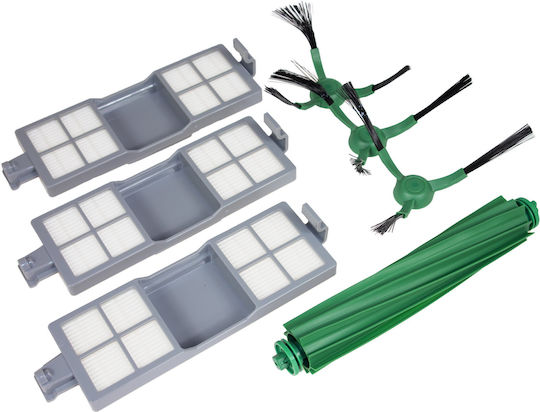 Replacement Set Brushes Filters Irobot Roomba Combo 205 Dustcompactor