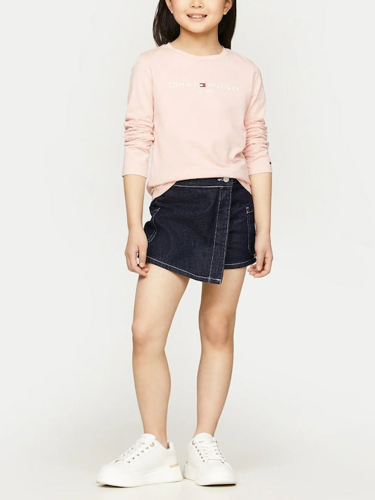 Kinderhemd Langarm Rosa ESSENTIAL