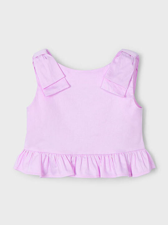 Kids' Shirt Sleeveless Purple