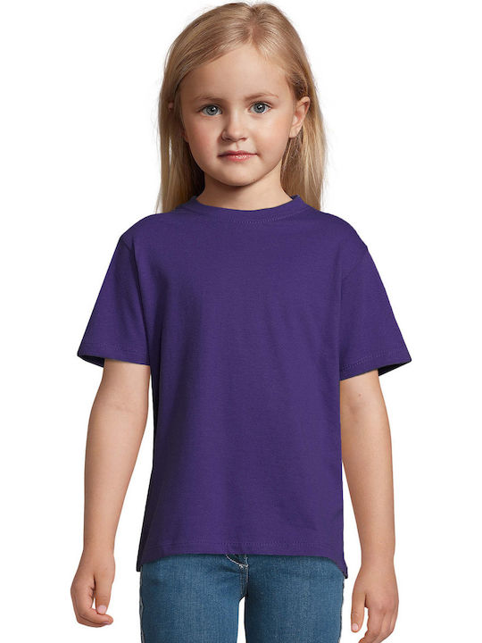 Kids' T-shirt Purple Regent