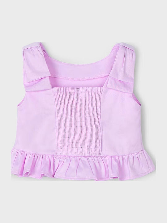 Kids' Shirt Sleeveless Purple