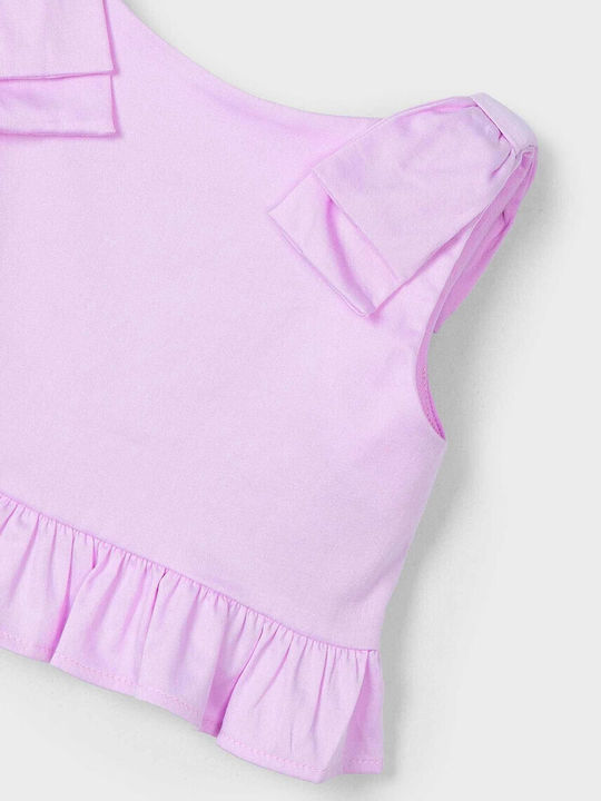 Kids' Shirt Sleeveless Purple