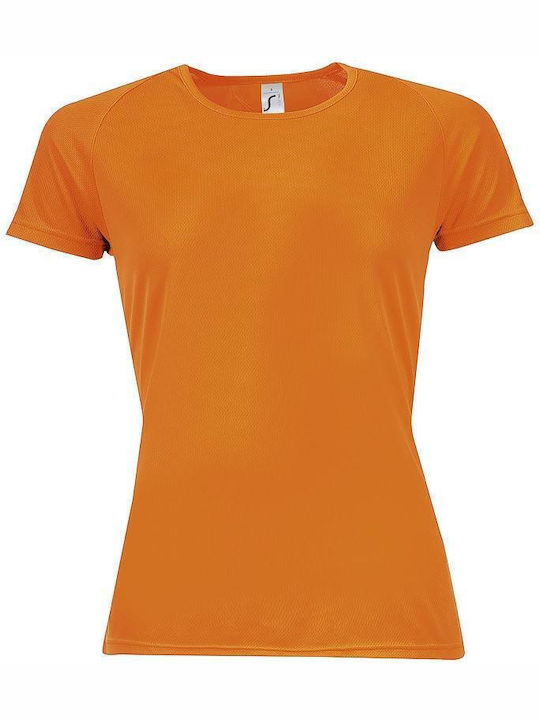 Kids' T-shirt Orange Sporty
