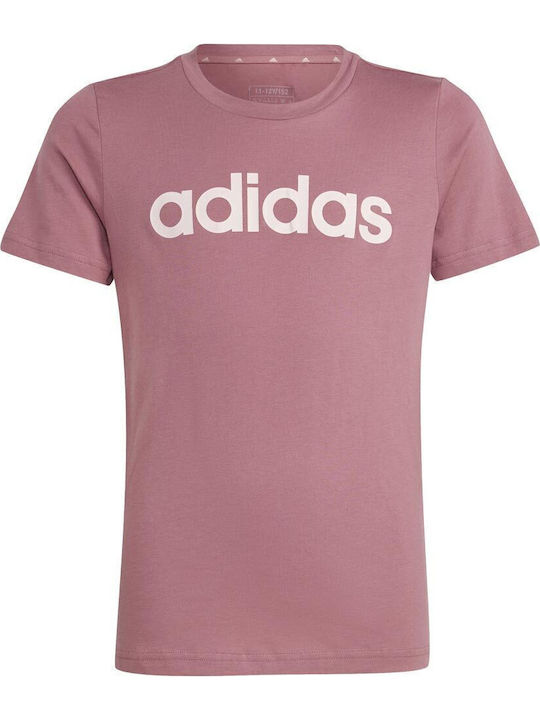 Παιδικό T-shirt Ροζ Essentials Linear