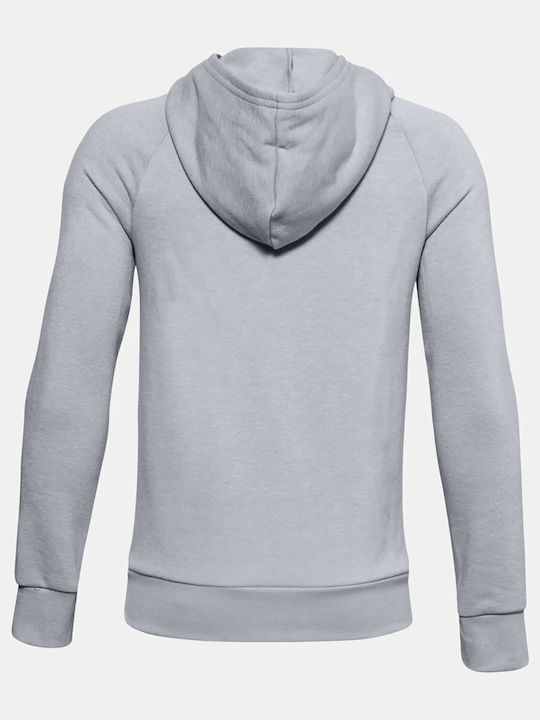 Fleece Hanorac Copii cu Glugă Gri Rival