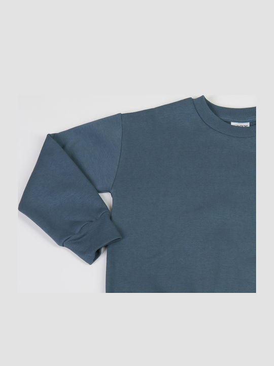 Kinder-Sweatshirt Petrol