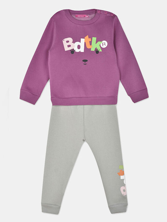 Kinder Sweatpants Set - Jogginganzug Gray 2Stück
