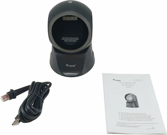 Equip Presentation Scanner Wired with 2D and QR Barcode Reading Capability