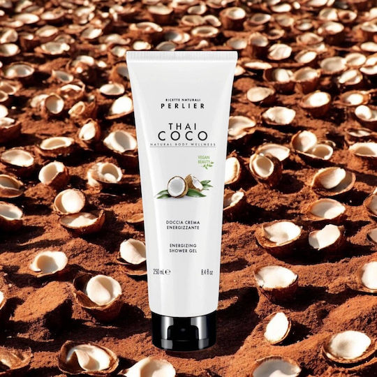Perlier Thai Coco Schaumbad in Gel mit Olivenöl & Duft Kokosnuss 250ml
