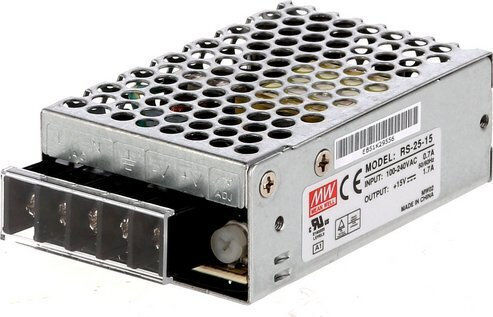 Mean Well Τροφοδοτικό LED Ισχύος 15W με Τάση Εξόδου 5V 2τμχ