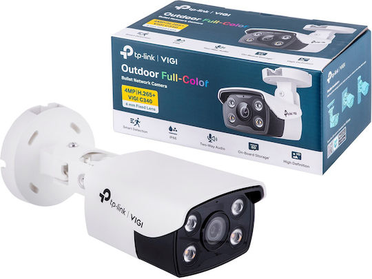 TP-LINK C340-W v1 IP Surveillance Camera Full HD+ 4MP Waterproof with Two-Way Communication and Lens 4mm