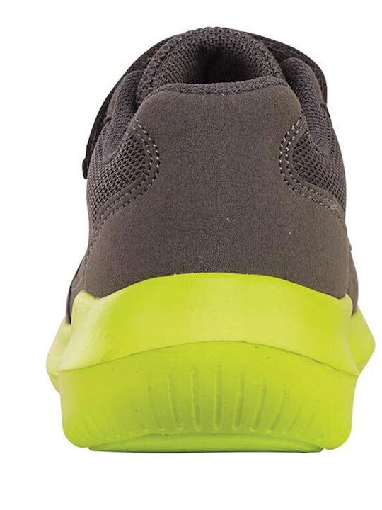 Kids Sports Shoes Running with Laces Gray