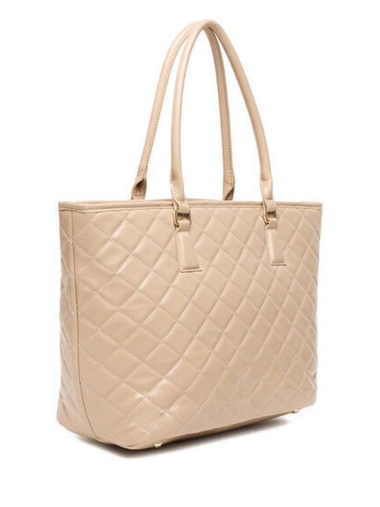 Damentasche Schultertasche Beige