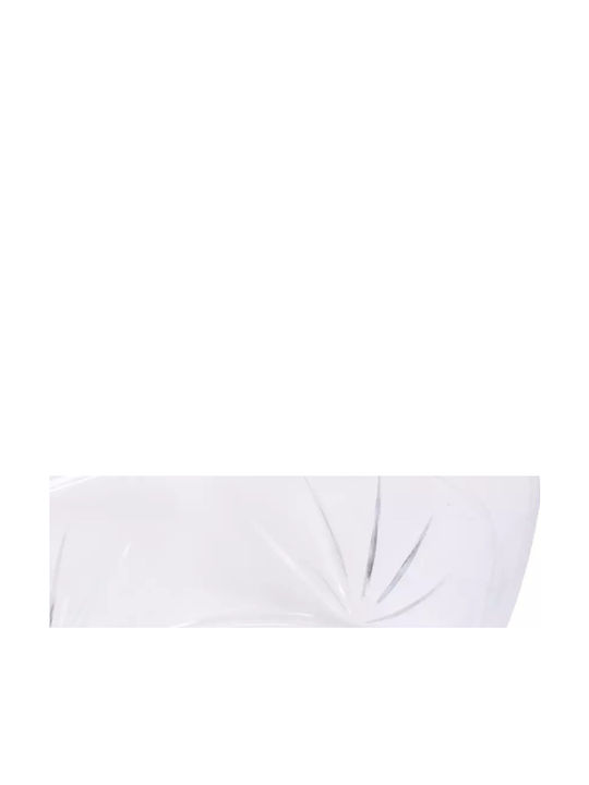 Plastic Oval Tavă de Servire 31x15.5x4cm 247770 1buc