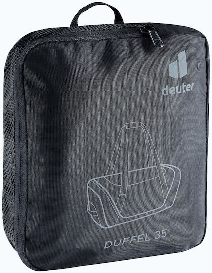 Deuter Σακ Βουαγιάζ Πλάτης 35lt Μαύρο Υφασμάτινο Μ35xΠ23xΥ30εκ.