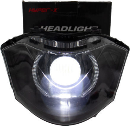 Предна Светлина Yamaha Crypton-x135 LED Angel Eyes 3D Червено
