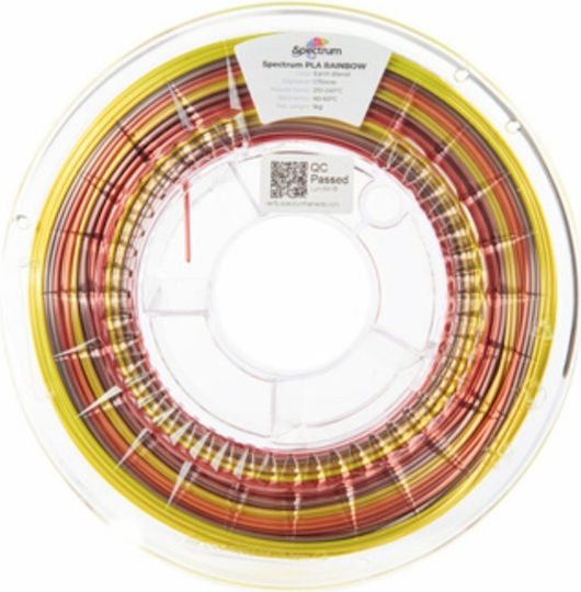 Spectrum PLA 3D Drucker Filament 1.75mm Erdtönung 1kg 1 Stück Spule