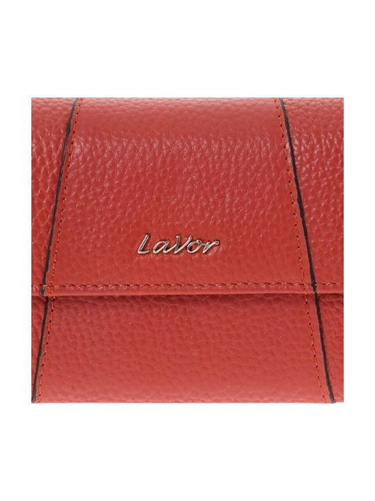 Large Leather Women's Wallet Classic with RFID Orange