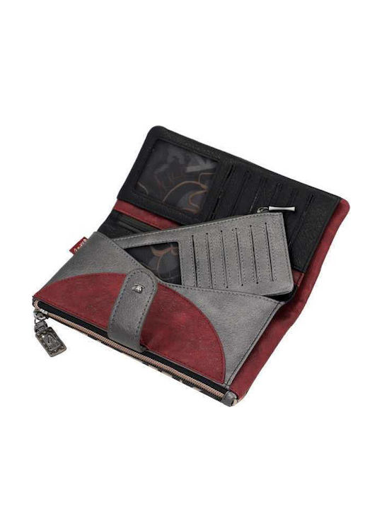Large Fabric Women's Wallet Classic with RFID Black