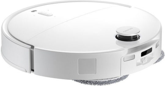 Roborock Qrevo EdgeT Прахосмукачка Робот с Картографиране Лазер и Всмукателна Мощност 18500Pa Бяла