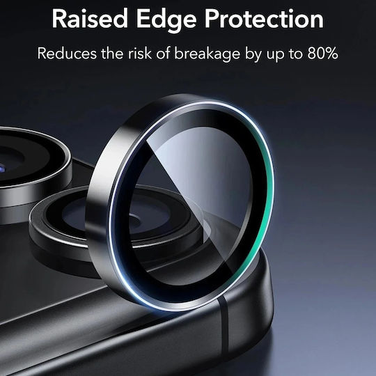 ESR Armorite Camera Protection Tempered Glass Black for the iPhone 16 Pro, iPhone 16 Pro Max